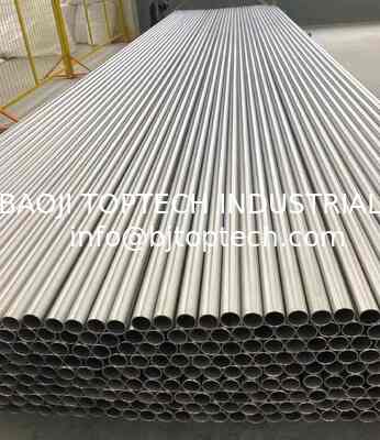 الصين أنابيب التيتانيوم ASTM B338 ، أنابيب التيتانيوم العالية النقاء Gr2 المزود