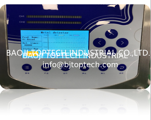 كاشف معادن عالي الدقة مزدوج التردد Jl-MD-II3015 لمراقبة المنتجات الغذائية المزود