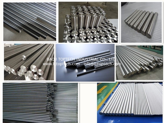 الجودة العالية2 ASTM B348 قضيب التيتانيوم، قضيبات سبيكة التيتانيوم للصناعة المزود