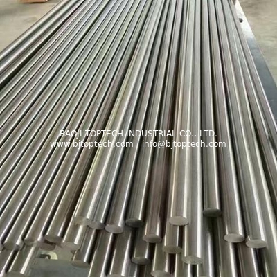 الجودة العالية2 ASTM B348 قضيب التيتانيوم، قضيبات سبيكة التيتانيوم للصناعة المزود