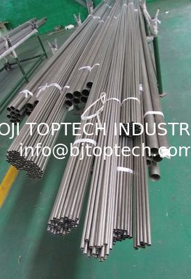 أنابيب التيتانيوم ASTM B338 ، أنابيب التيتانيوم العالية النقاء Gr2 المزود