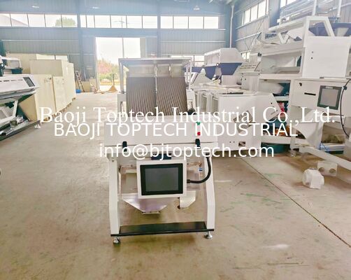 منفصل لون هبوط مجاني، اثنين من الأنفاق آلة فرز لون الفاصوليا بذور فرز المزود